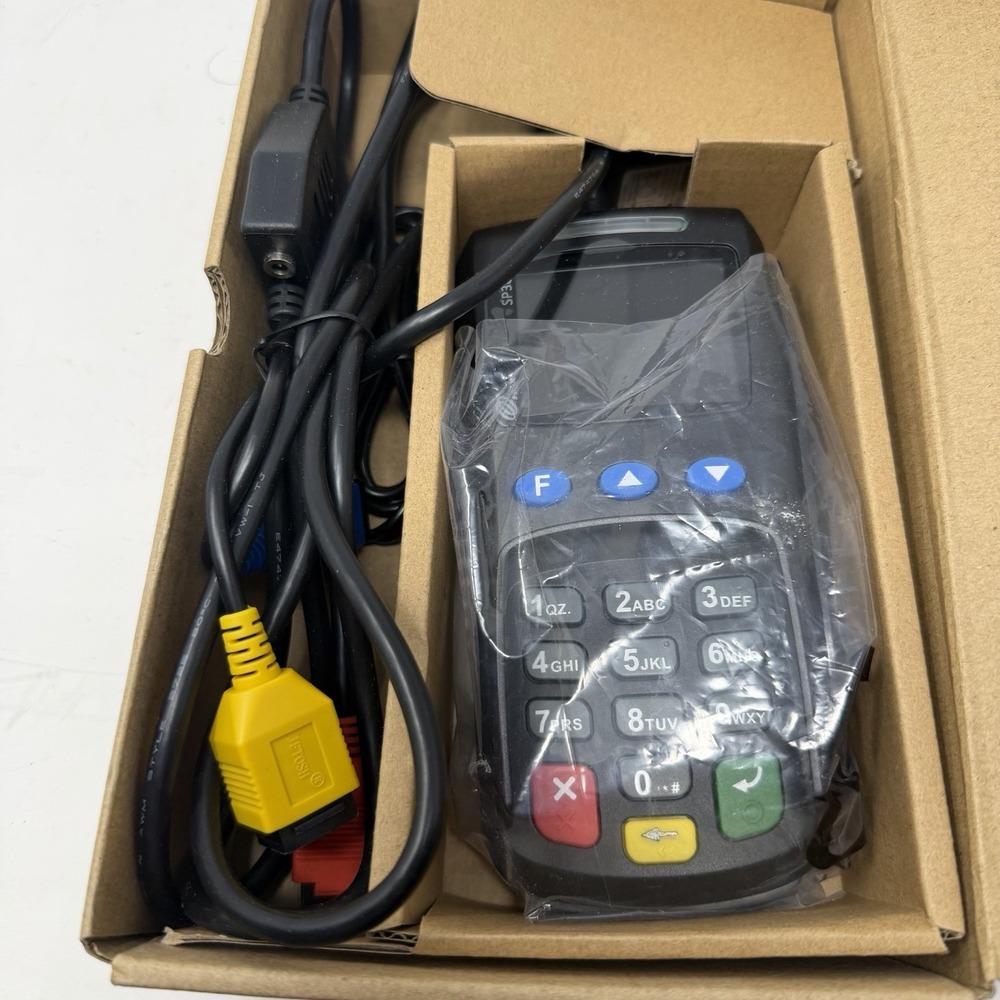 PAX SP30 Smart Card & Contactless Pin Pad Credit Card Terminal w/ cables - NEW